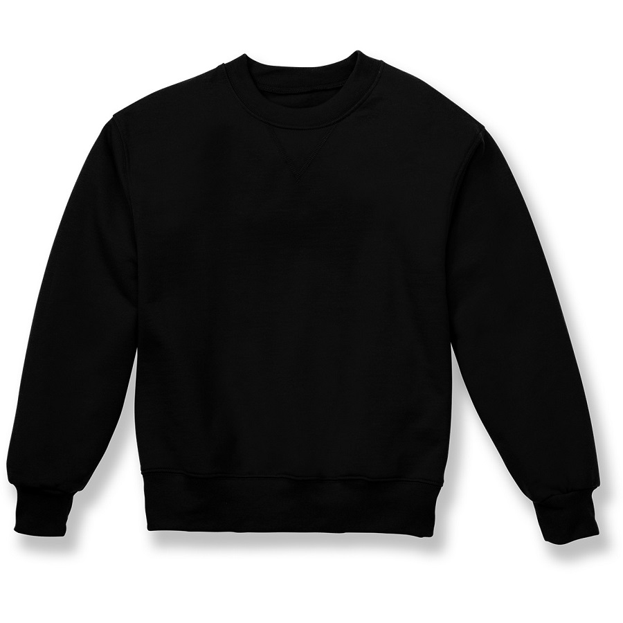 Black Crewneck Sweatshirt
